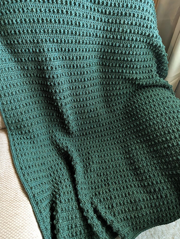 Simple Evergreen Blanket